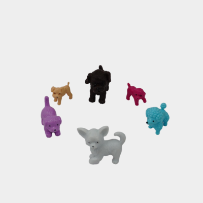 فیگور طرح سگ 6 عددی TRITI TOYS 9001